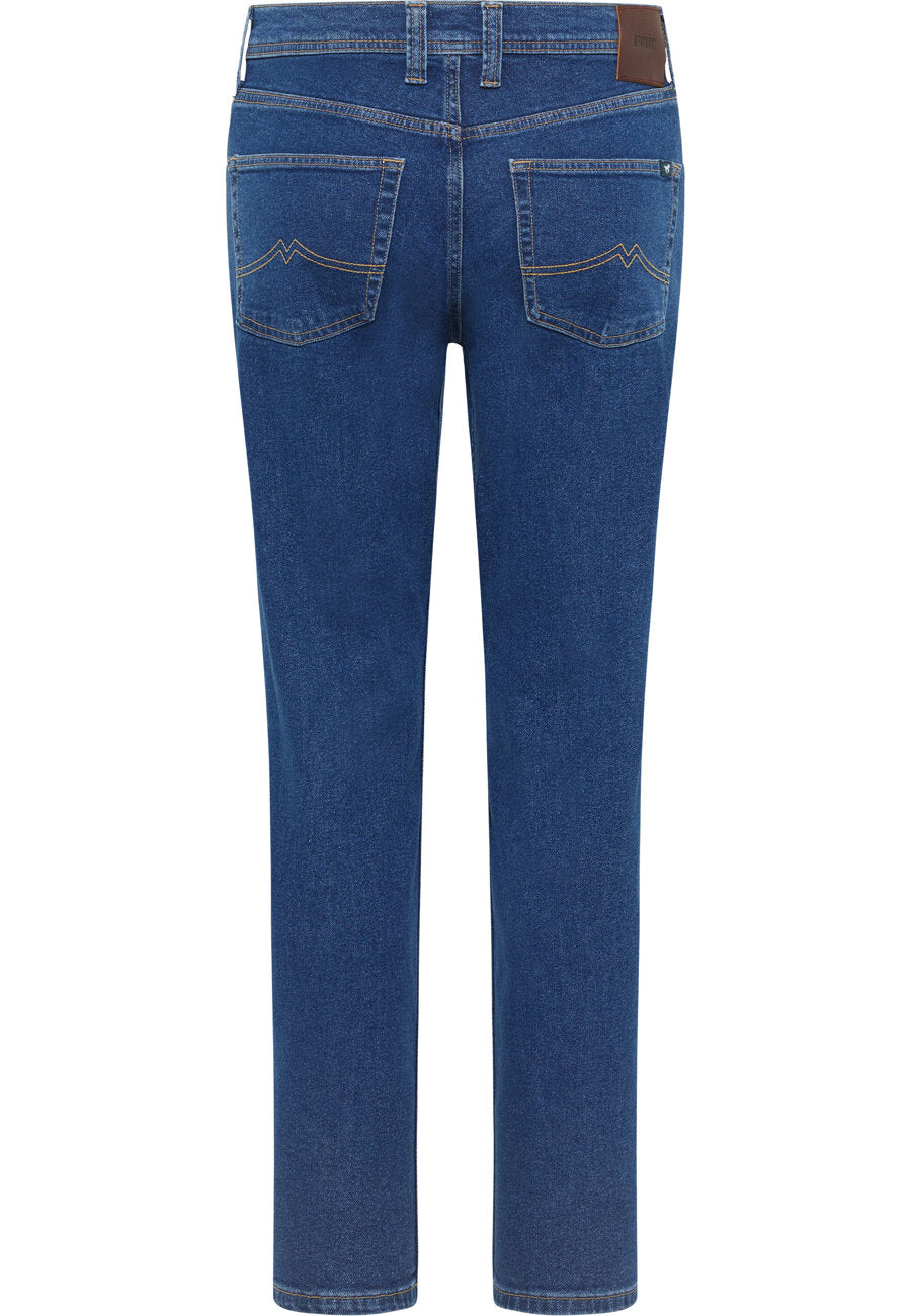 Męskie Spodnie Jeansowe MUSTANG Denver Straight Denim Blue 1014878 5000 700