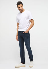 Mustang Frisco Skinny Męskie Spodnie Jeansowe Denim Blue 1013613 5000 983