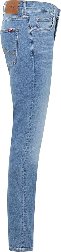 Męskie Spodnie Jeansowe MUSTANG Frisco Skinny Denim Blue 1016307 5000 583