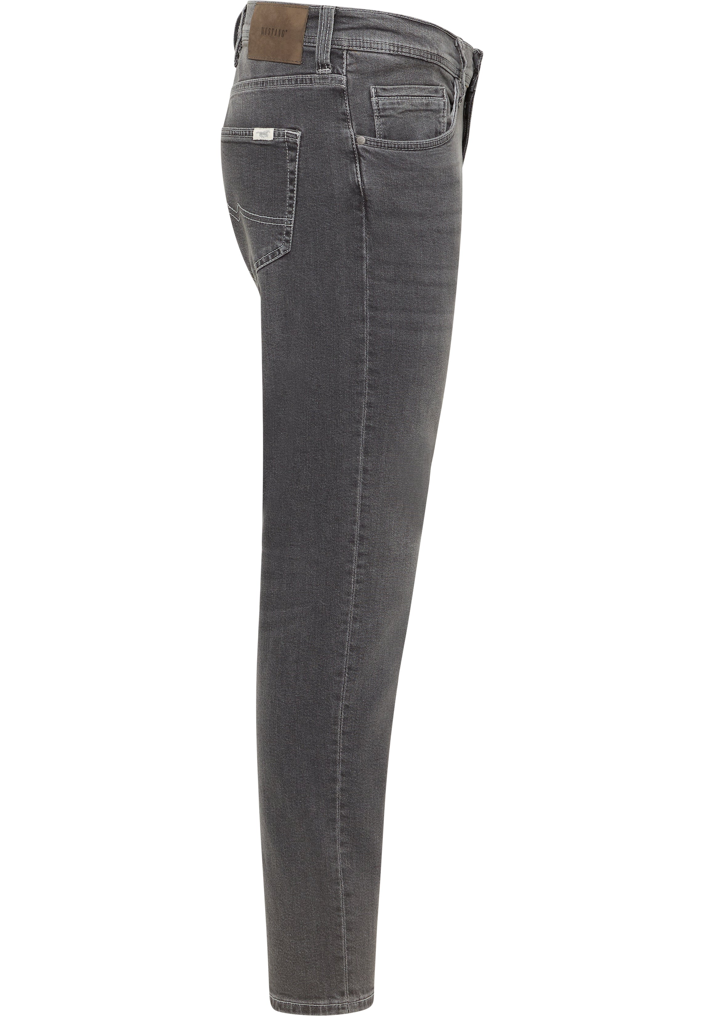 Męskie Spodnie Jeansowe MUSTANG Oregon Slim Denim Black 1015863 4000 302