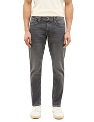 Męskie Spodnie Jeansowe MUSTANG Oregon Slim Denim Black 1015863 4000 302