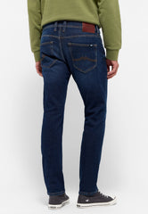 Męskie Spodnie Jeansowe MUSTANG Oregon Slim Denim Blue 1015865 5000 801