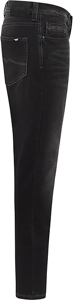 Męskie Spodnie Jeansowe MUSTANG Oregon Slim K Denim Black 1015871 4000 503