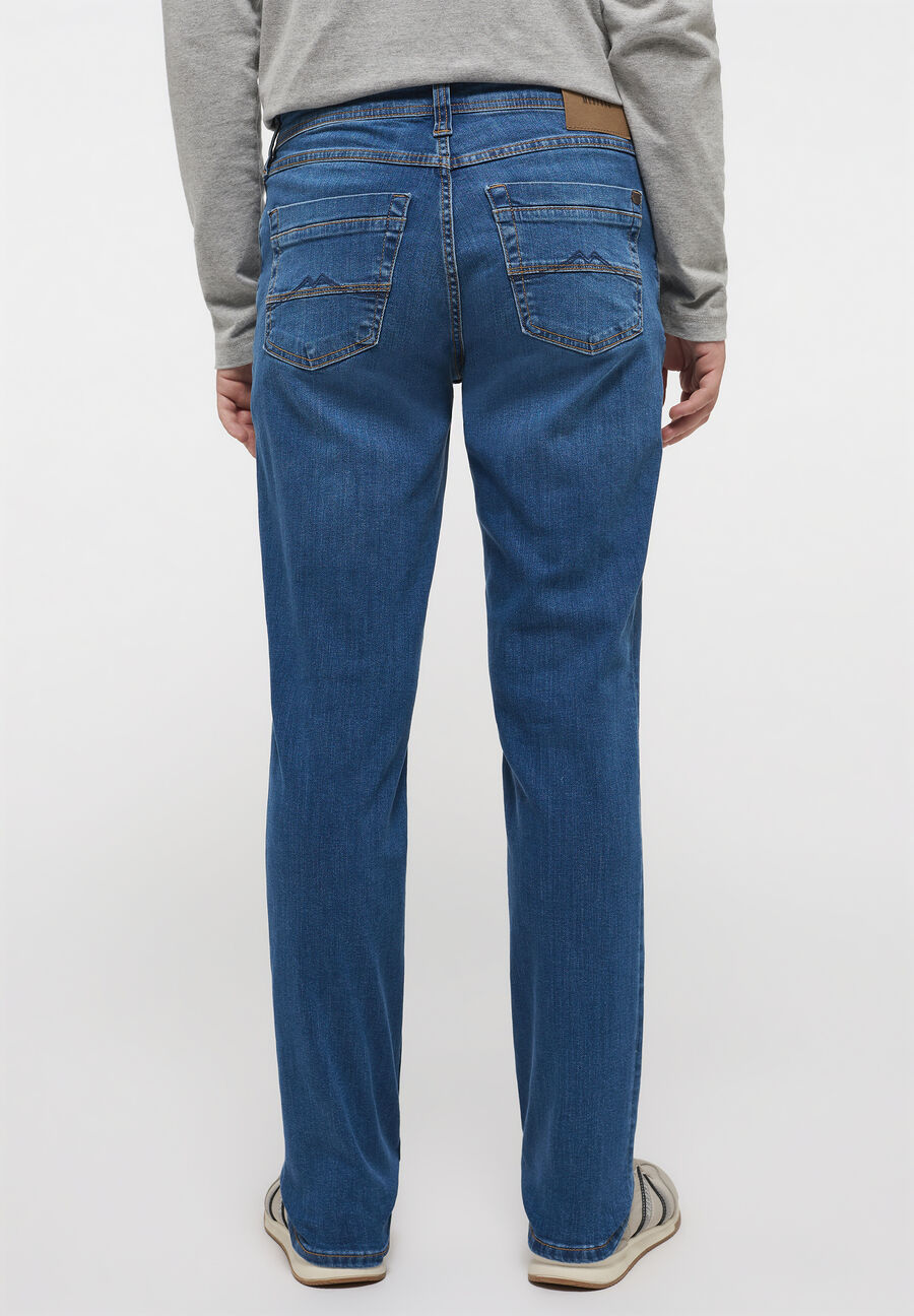 Męskie Spodnie Jeansowe MUSTANG Washington Denim Blue 1013194 5000 684
