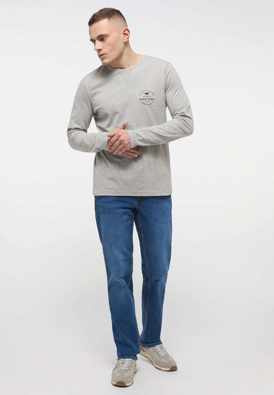 Męskie Spodnie Jeansowe MUSTANG Washington Denim Blue 1013194 5000 684