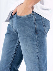 Męskie Spodnie Jeansowe Marcus Blaze 2177 Dry Blue Wash 14-200278