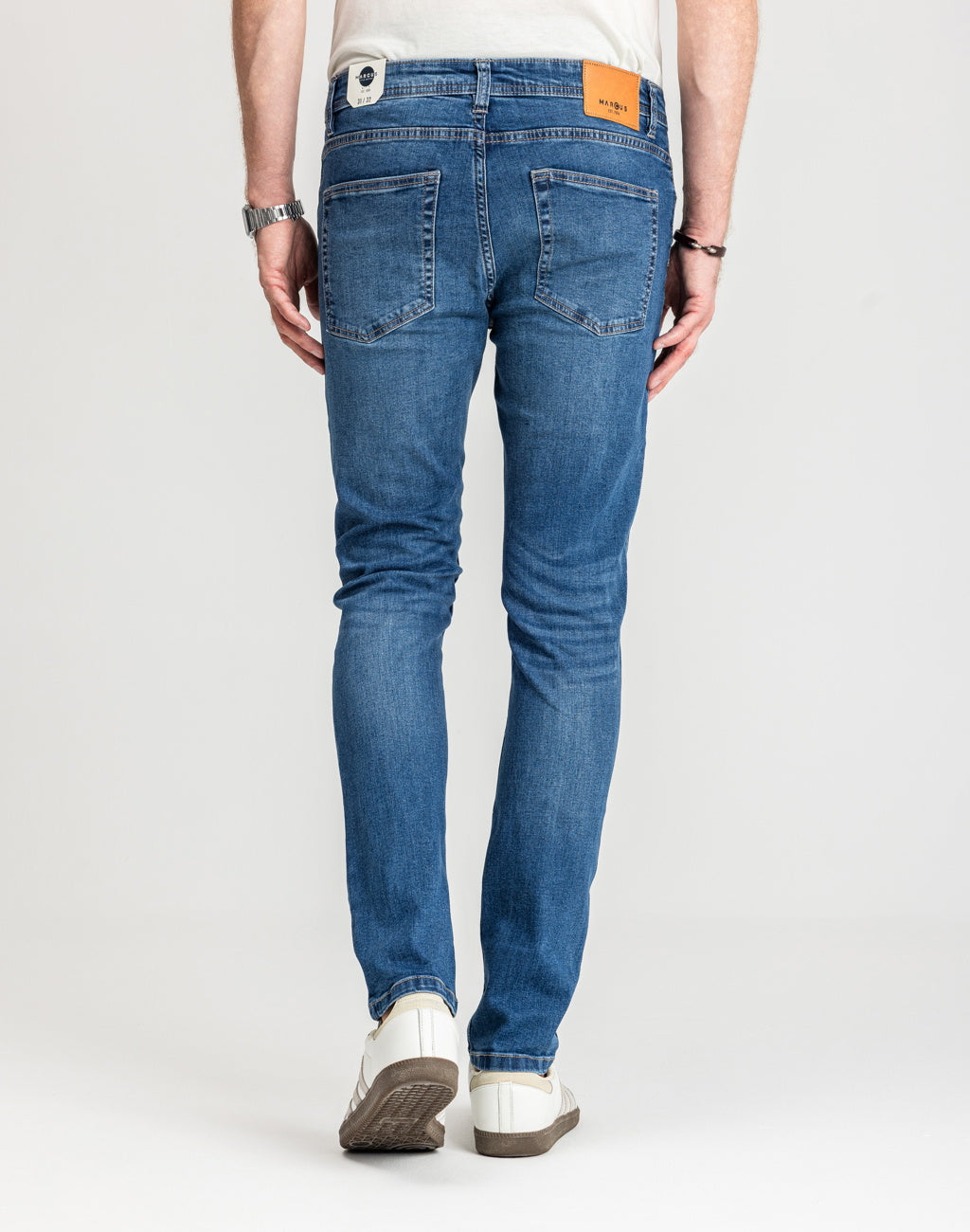 Męskie Spodnie Jeansowe Marcus Felix 2089 Jeans Sky Blue 14-200205