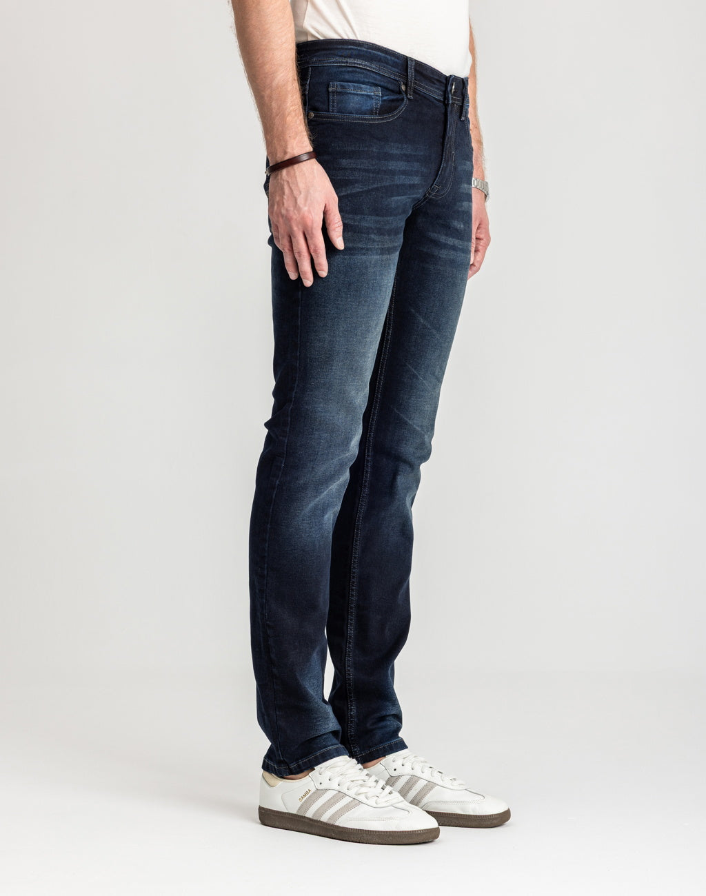Męskie Spodnie Jeansowe Marcus Felix Jeans 2117 Twilight Blue 14-200208