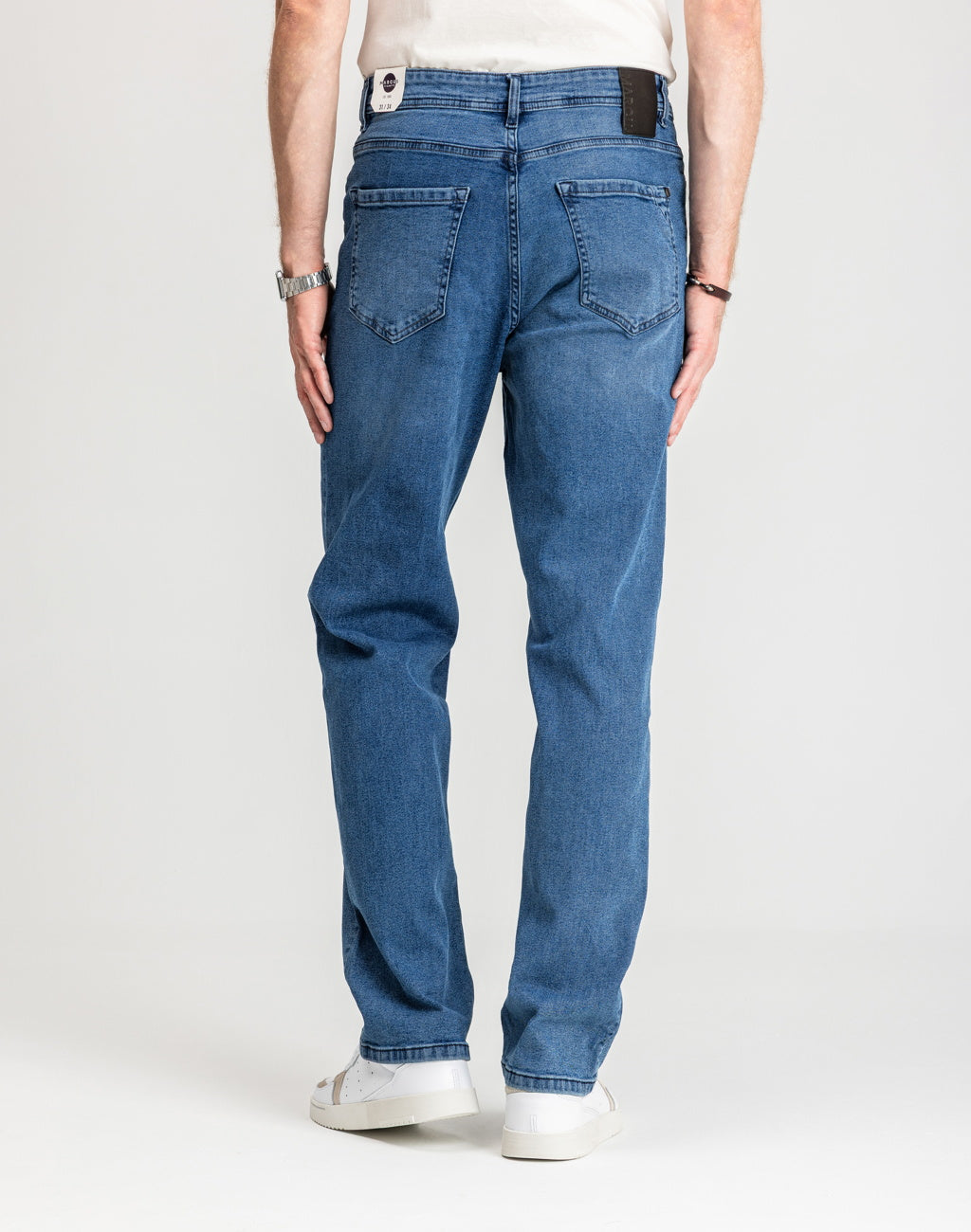 Męskie Spodnie Jeansowe Marcus Jason 2177 Jeans  Dry Blue Wash  14-200320