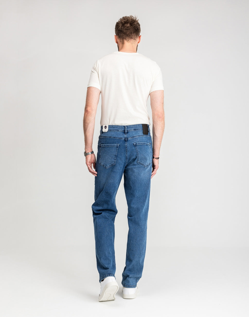 Męskie Spodnie Jeansowe Marcus Jason 2177 Jeans  Dry Blue Wash  14-200320