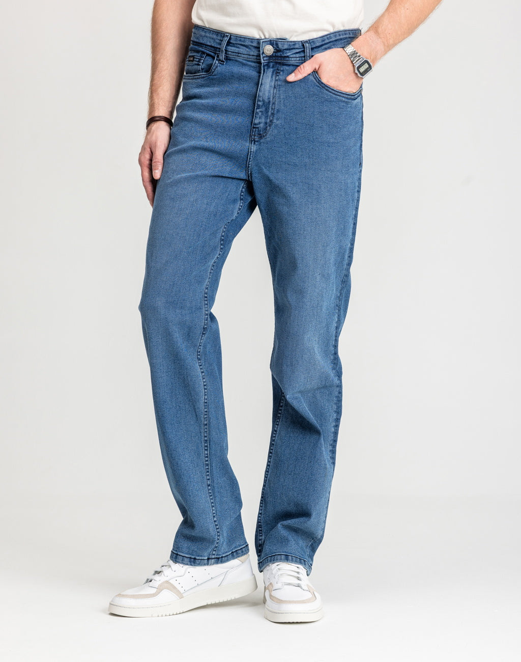 Męskie Spodnie Jeansowe Marcus Jason 2177 Jeans  Dry Blue Wash  14-200320