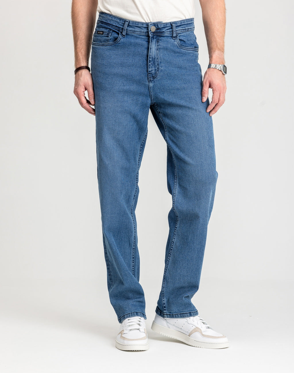 Męskie Spodnie Jeansowe Marcus Jason 2177 Jeans  Dry Blue Wash  14-200320