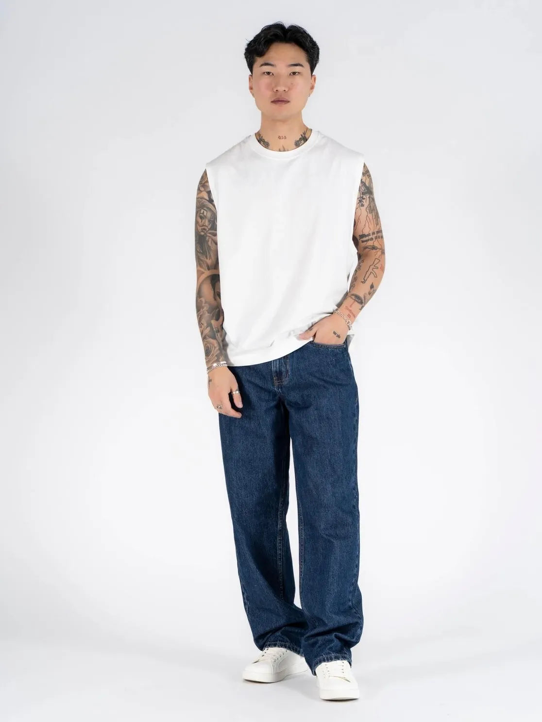 Męskie Spodnie Jeansowe Marcus Jason Z 2242 Arizona Blue Used 14-200326