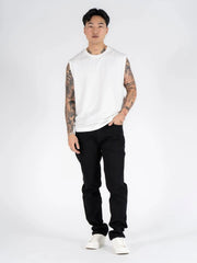Męskie Spodnie Jeansowe Marcus Sebb 2214 Dry Black 14-200301