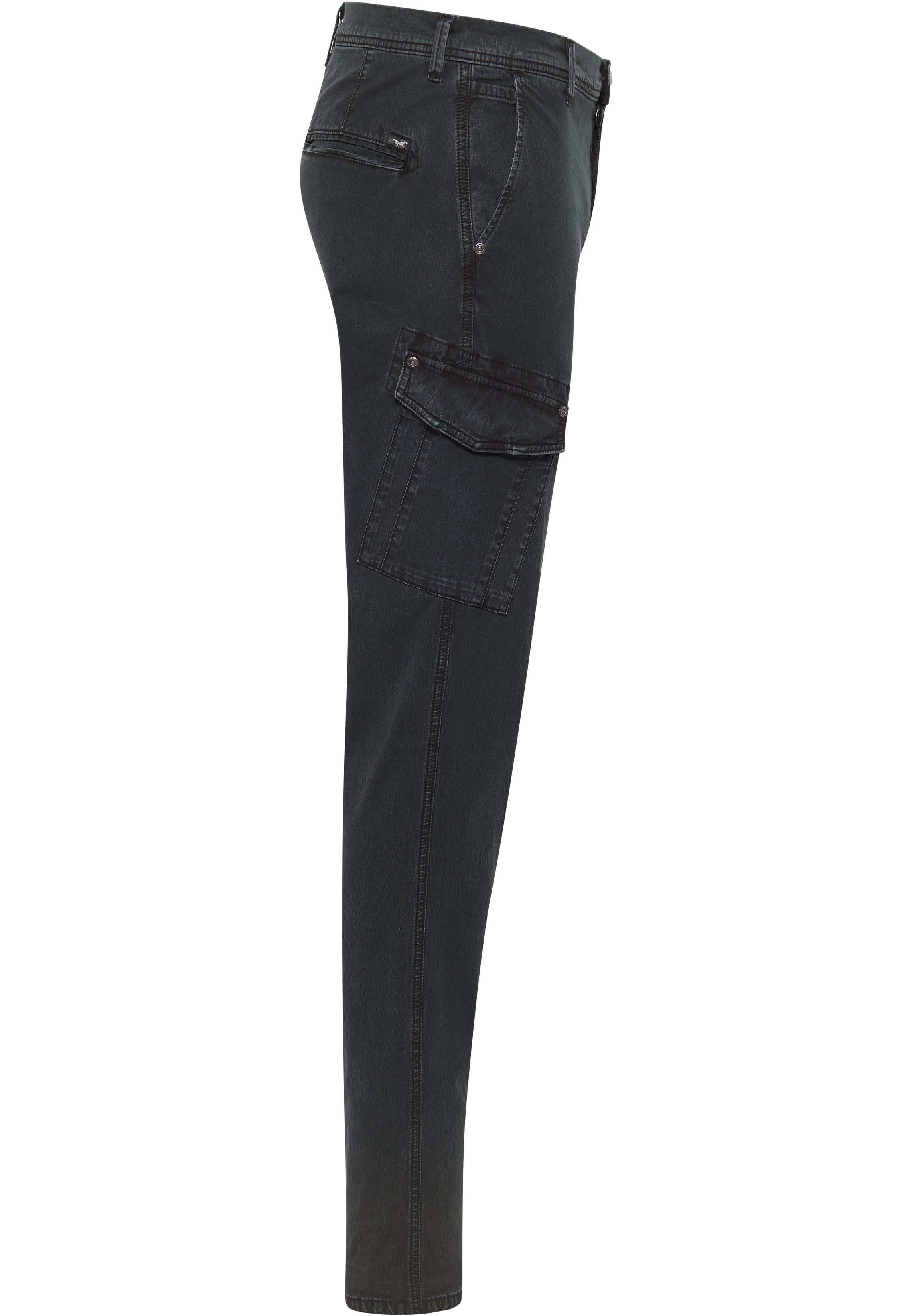 Męskie Spodnie Jeansowe Mustang Style Daytona Cargo Anthracite 1015776 4133