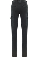 Męskie Spodnie Jeansowe Mustang Style Daytona Cargo Anthracite 1015776 4133