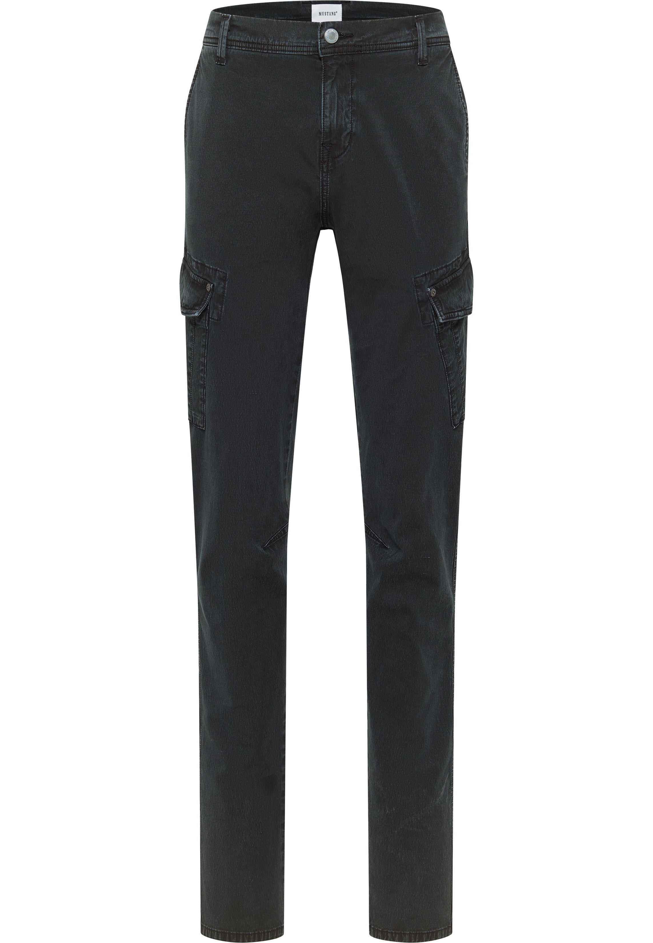 Męskie Spodnie Jeansowe Mustang Style Daytona Cargo Anthracite 1015776 4133