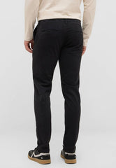 Męskie Spodnie Materiałowe Mustang Style Daytona Chino Black Beauty 1016824 4185