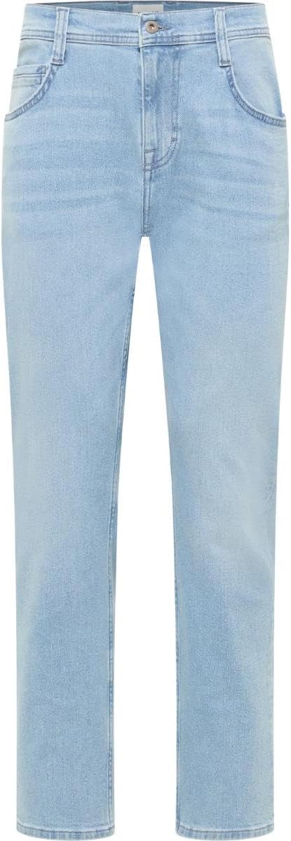 Męskie Spodnie Jeansowe Mustang Style Denver Straight Denim Blue 1017444 5000 314