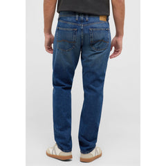 Męskie Spodnie Jeansowe Mustang Style Denver Straight Denim Blue 1017445 5000 682