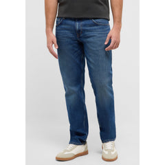 Męskie Spodnie Jeansowe Mustang Style Denver Straight Denim Blue 1017445 5000 682