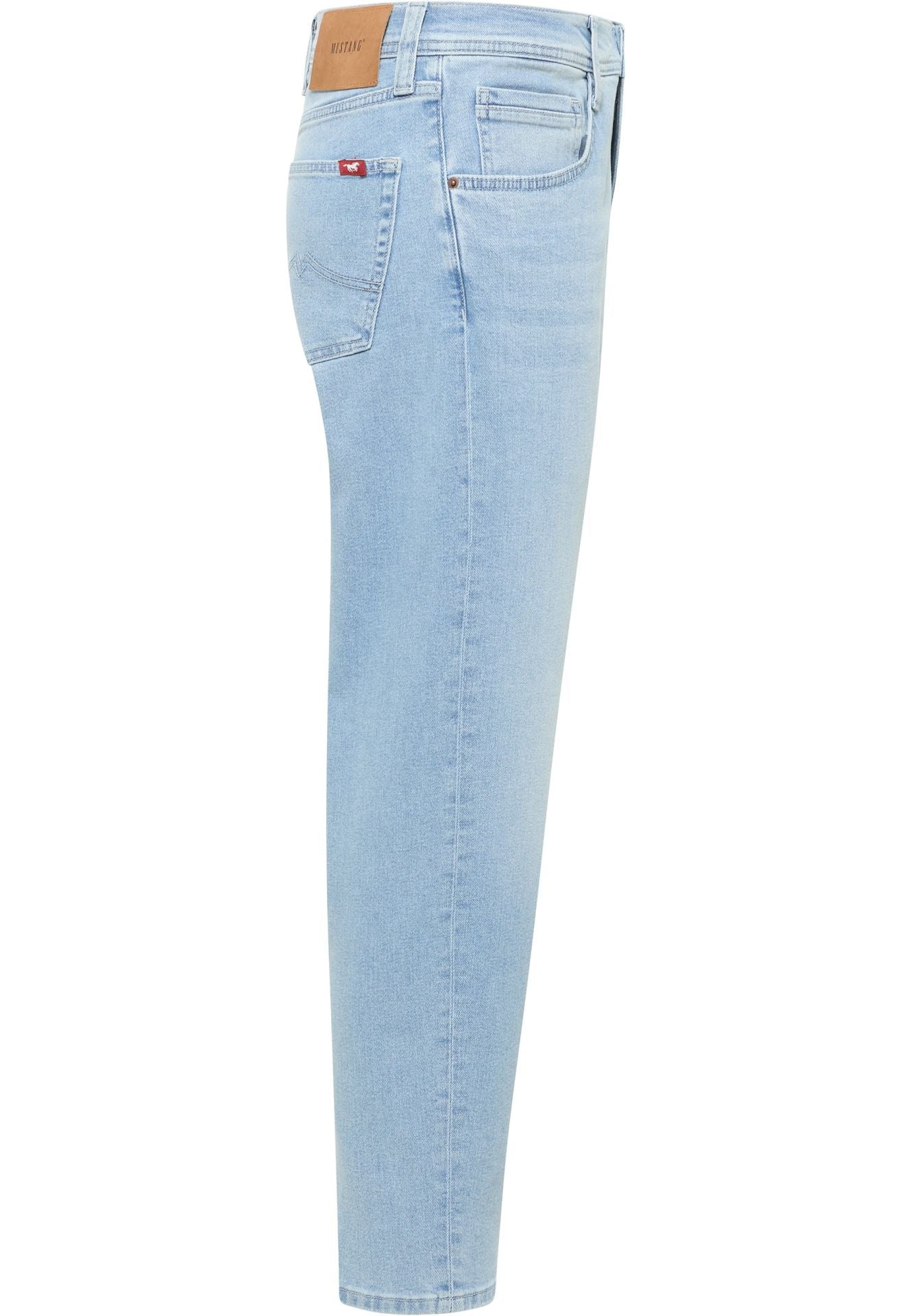 Męskie Spodnie Jeansowe Mustang Style Denver Tapered Denim Blue 1017436 5000 314