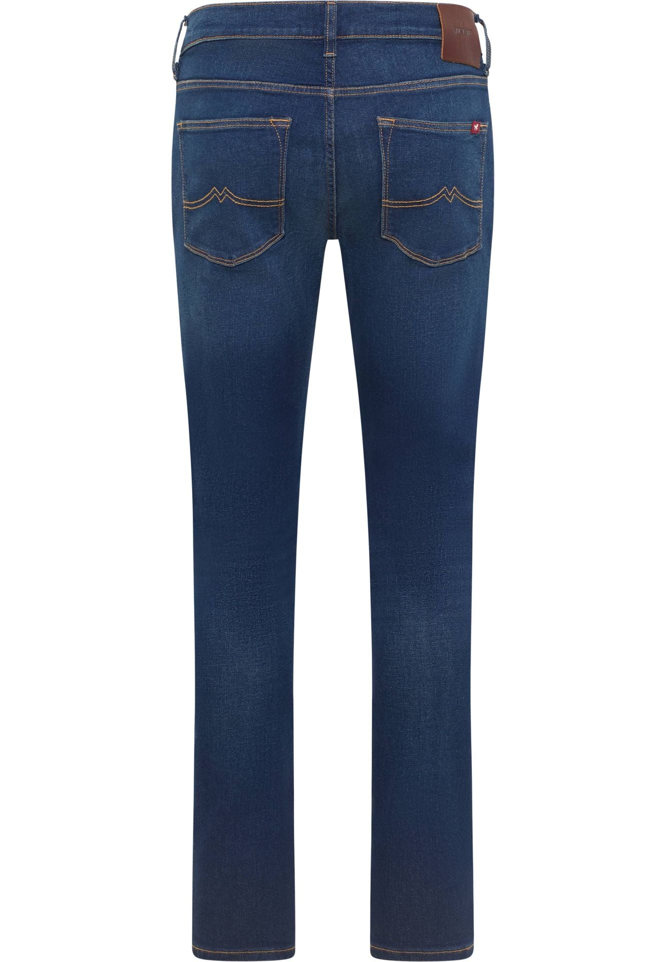 Męskie Spodnie Jeansowe Mustang Style Frisco Skinny Denim Blue 1016793 5000 803