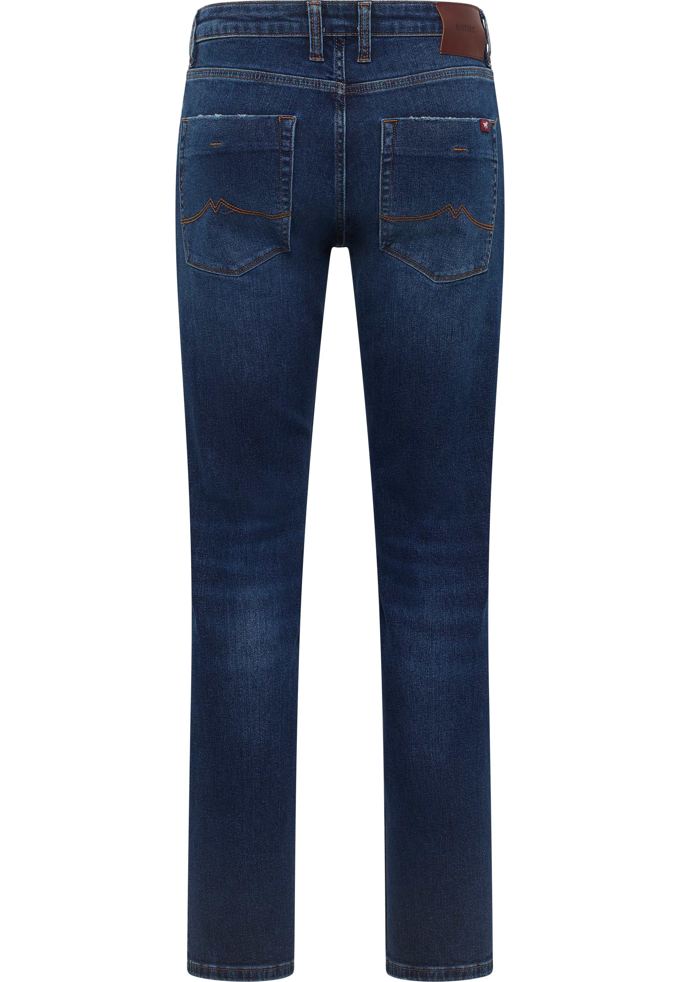 Męskie Spodnie Jeansowe Mustang Style Michigan Straight Denim Blue 1016336 5000 784