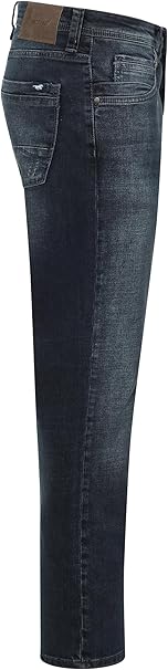 Męskie Spodnie Jeansowe Mustang Style Michigan Straight Denim Blue 1016338 5000 883