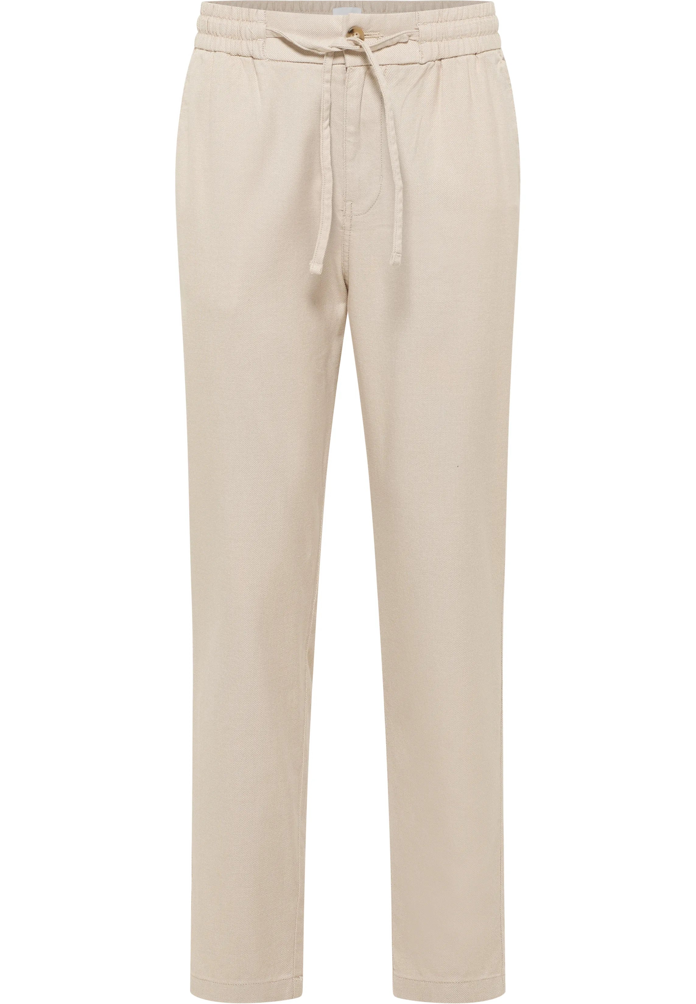 Męskie Spodnie Jeansowe Mustang Style Milano Jogger Oyster White 1016330 3025