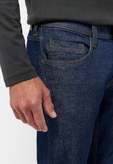Męskie Spodnie Jeansowe Mustang Style Oregon Slim Denim Blue 1015864 5000 940