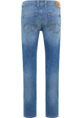 Męskie Spodnie Jeansowe Mustang Style Oregon Slim Denim Blue 1016315 5000 583