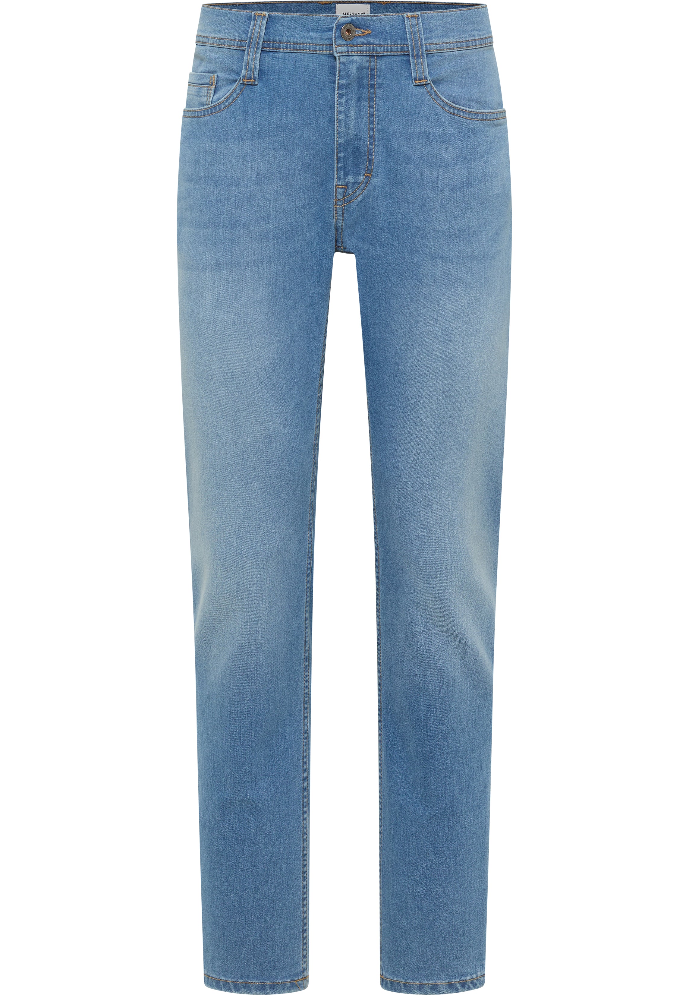 Męskie Spodnie Jeansowe Mustang Style Oregon Slim Denim Blue 1016316 5000 303