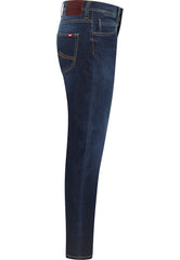Męskie Spodnie Jeansowe Mustang Style Oregon Slim Denim Blue 1016316 5000 803