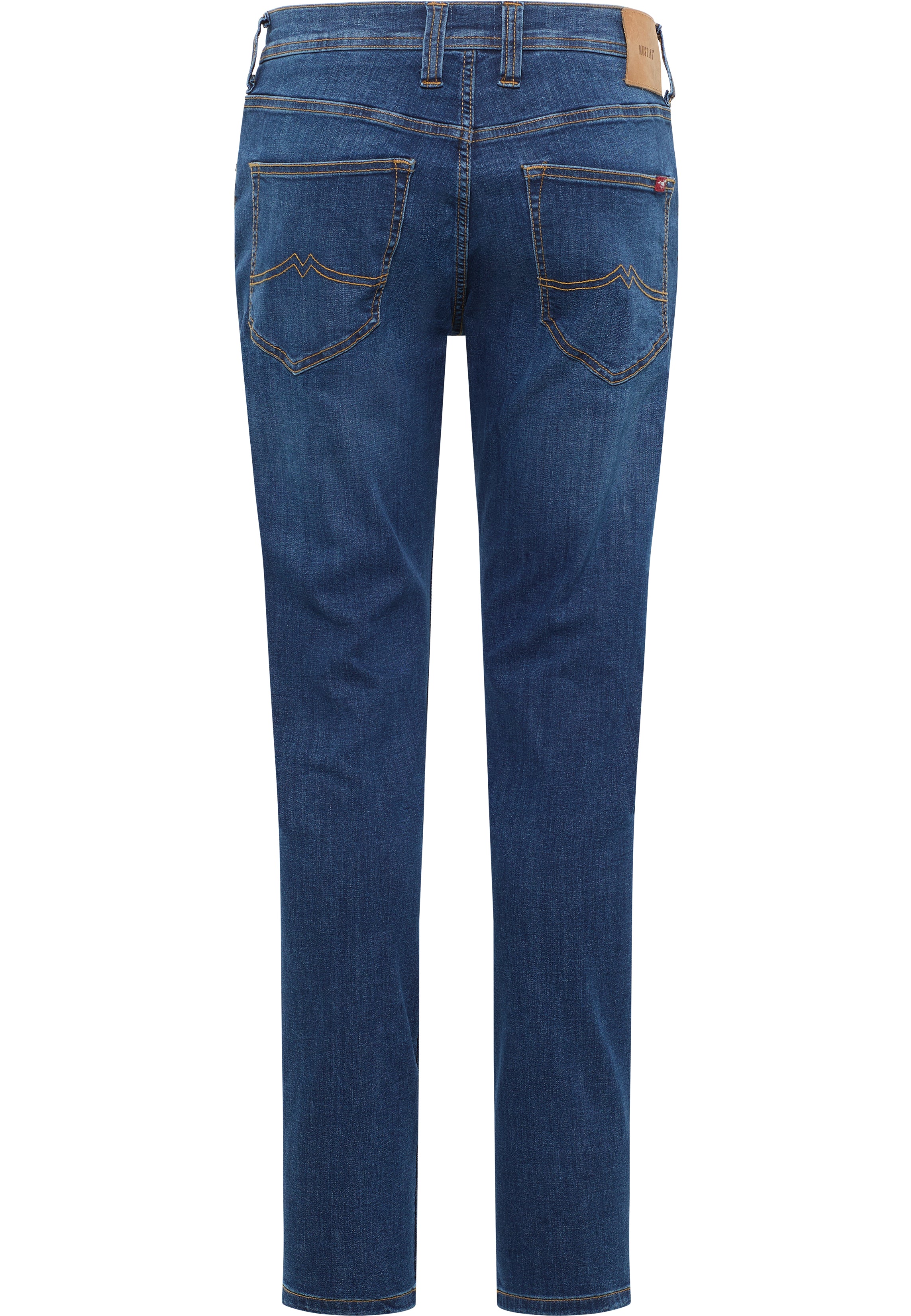 Męskie Spodnie Jeansowe Mustang Style Oregon Slim Denim Blue 1016318 5000 502