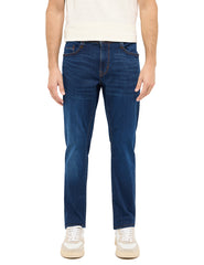 Męskie Spodnie Jeansowe Mustang Style Oregon Slim Denim Blue 1016318 5000 902