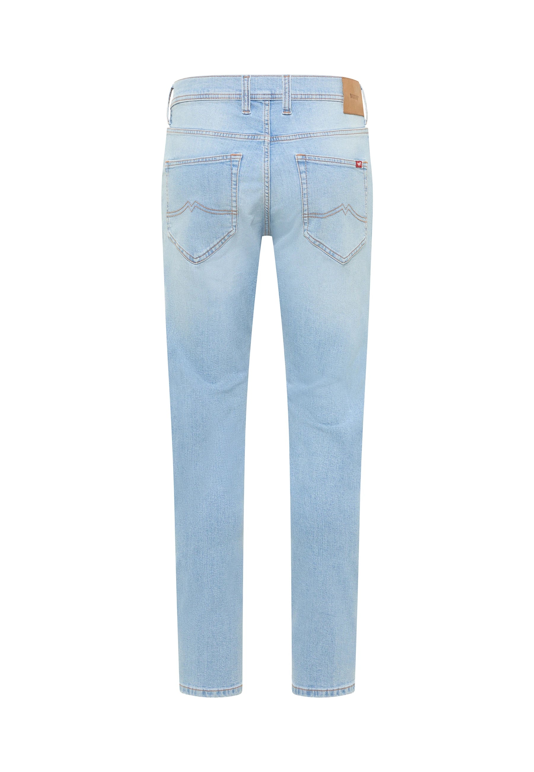 Męskie Spodnie Jeansowe Mustang Style Oregon Slim Denim Blue 1017434 5000 211