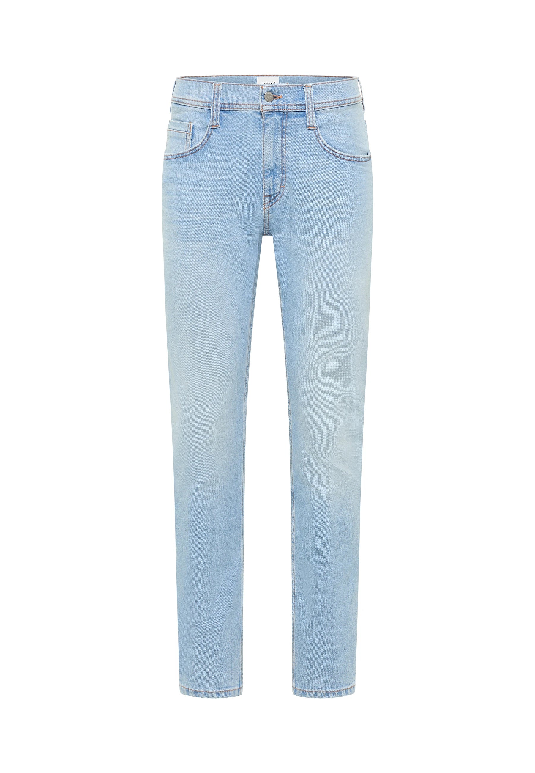 Męskie Spodnie Jeansowe Mustang Style Oregon Slim Denim Blue 1017434 5000 211