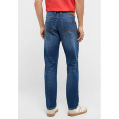 Męskie Spodnie Jeansowe Mustang Style Oregon Slim Denim Blue 1017435 5000 603