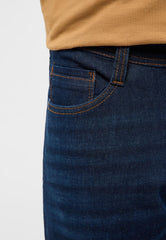 Męskie Spodnie Jeansowe Mustang Style Oregon Slim Denim Blue 1017435 5000 903