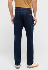 Męskie Spodnie Jeansowe Mustang Style Oregon Slim Denim Blue 1017435 5000 903