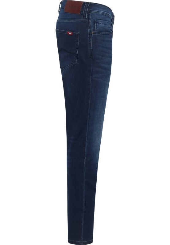 Męskie Spodnie Jeansowe Mustang Style Oregon Slim K Denim Blue 1015872 5000 983