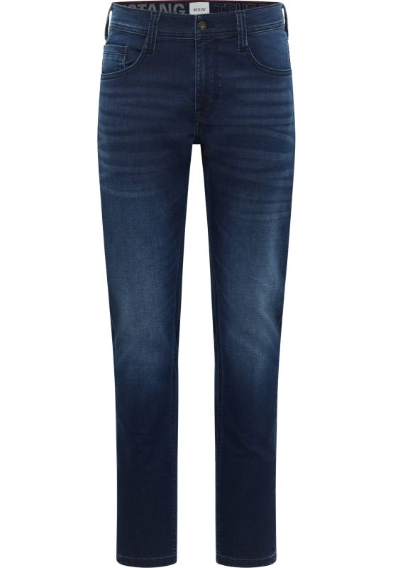 Męskie Spodnie Jeansowe Mustang Style Oregon Slim K Denim Blue 1015872 5000 983