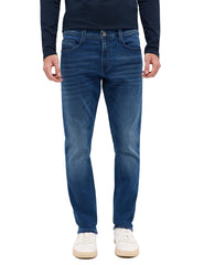 Męskie Spodnie Jeansowe Mustang Style Oregon Slim K Denim Blue 1016321 5000 403