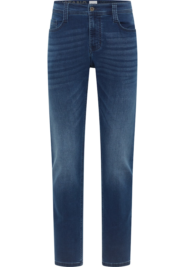 Męskie Spodnie Jeansowe Mustang Style Oregon Slim K Denim Blue 1016321 5000 403