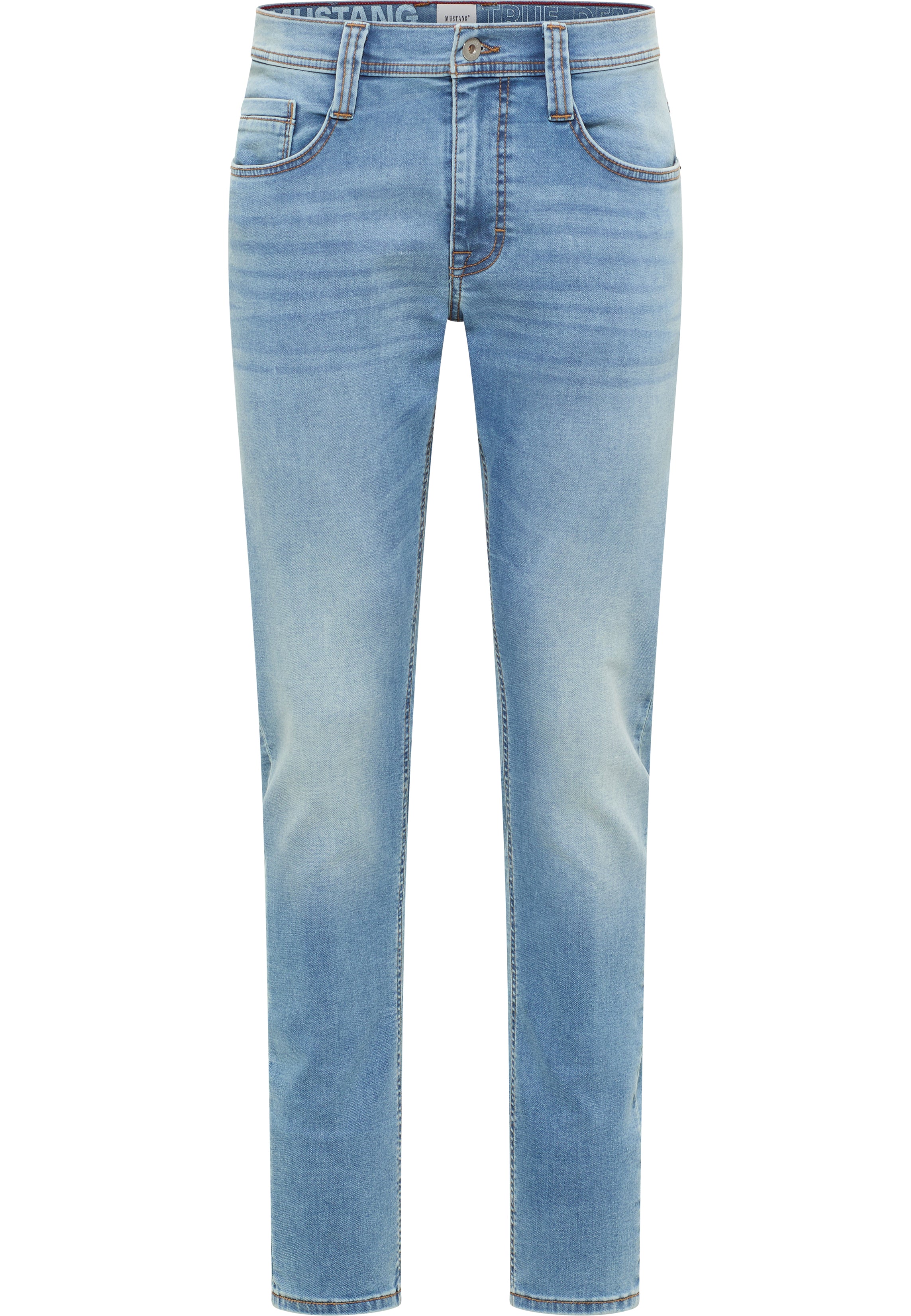 Męskie Spodnie Jeansowe Mustang Style Oregon Slim K Denim Blue 1016322 5000 303