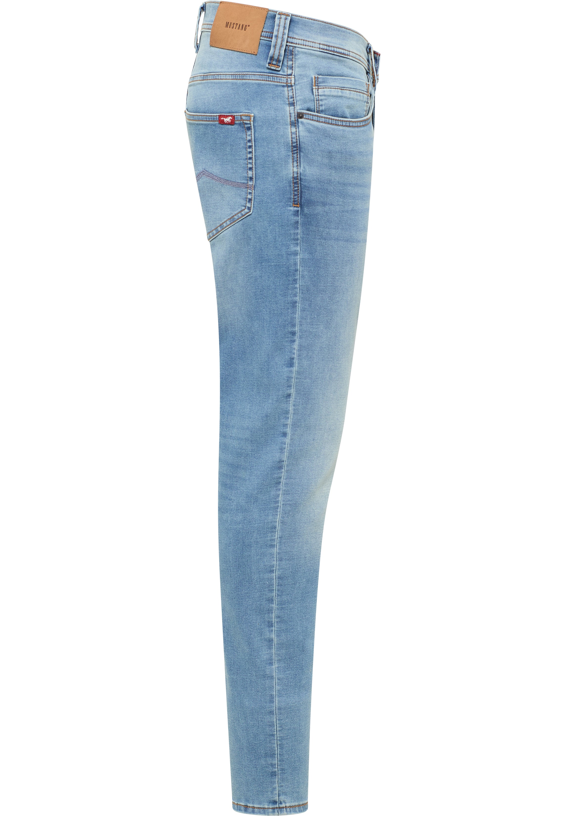 Męskie Spodnie Jeansowe Mustang Style Oregon Slim K Denim Blue 1016322 5000 303