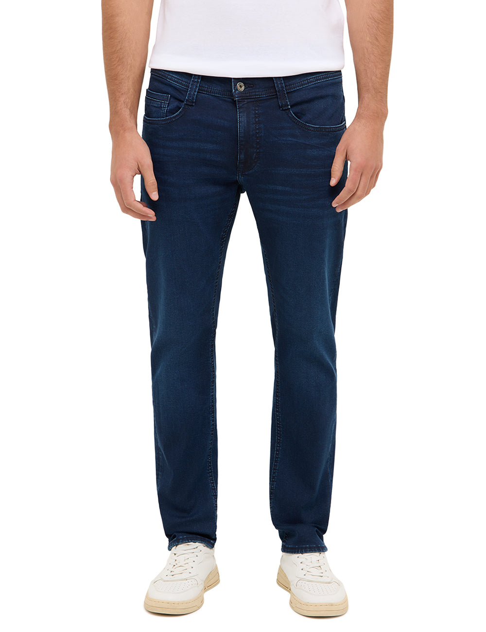 Męskie Spodnie Jeansowe Mustang Style Oregon Slim K Denim Blue 1016322 5000 802