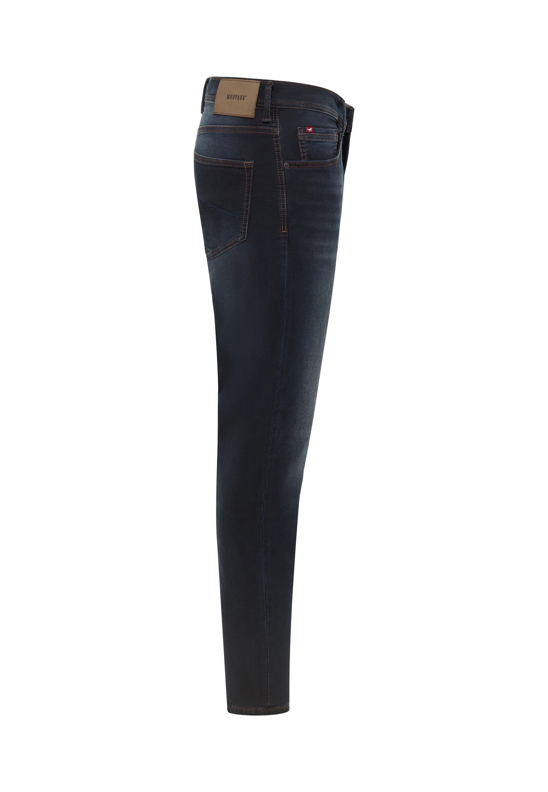 Męskie Spodnie Jeansowe Mustang Style Oregon Slim K Denim Blue 1017430 5000 803