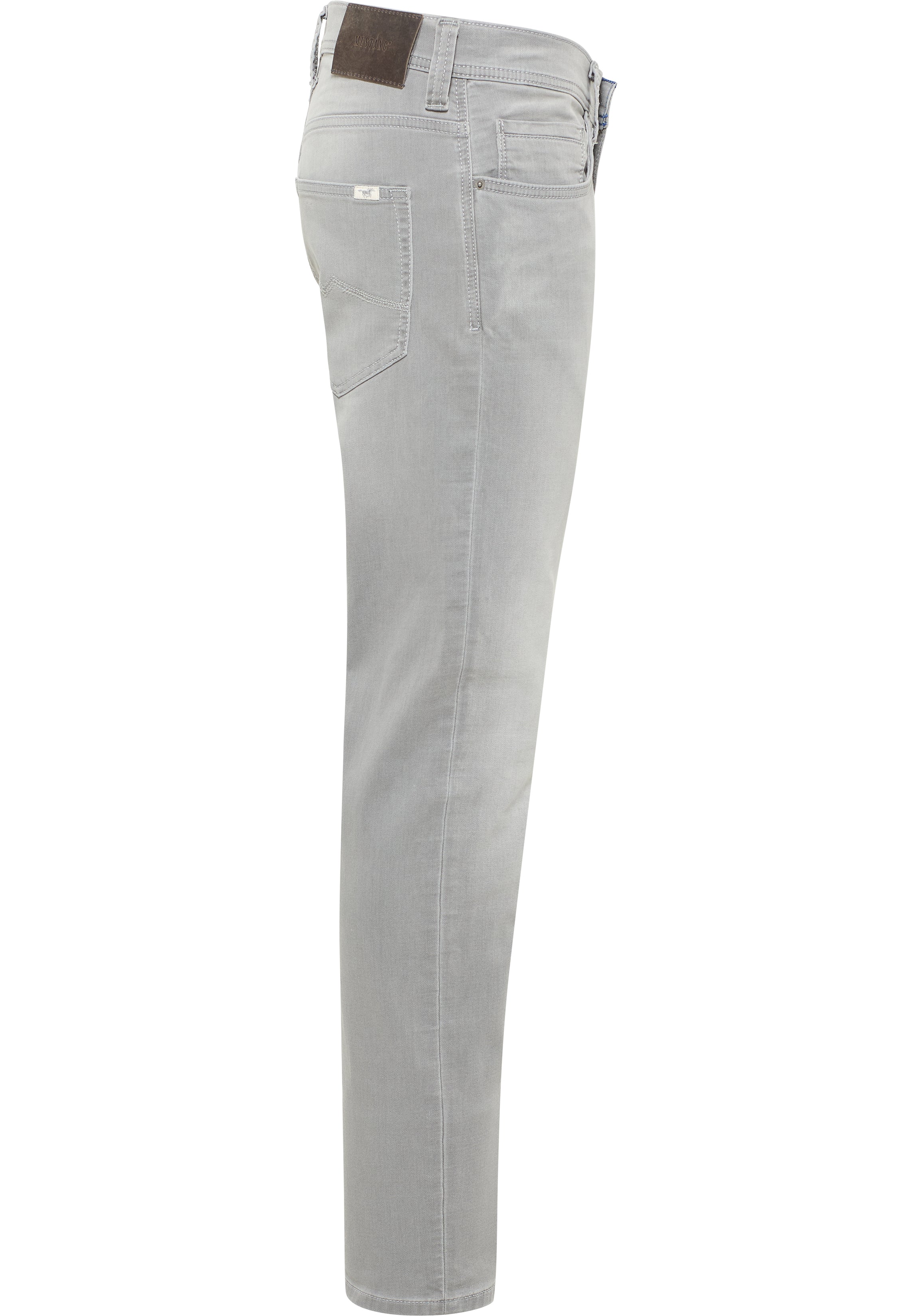 Męskie Spodnie Jeansowe Mustang Style Oregon Slim K Denim Grey 1016319 4500 312